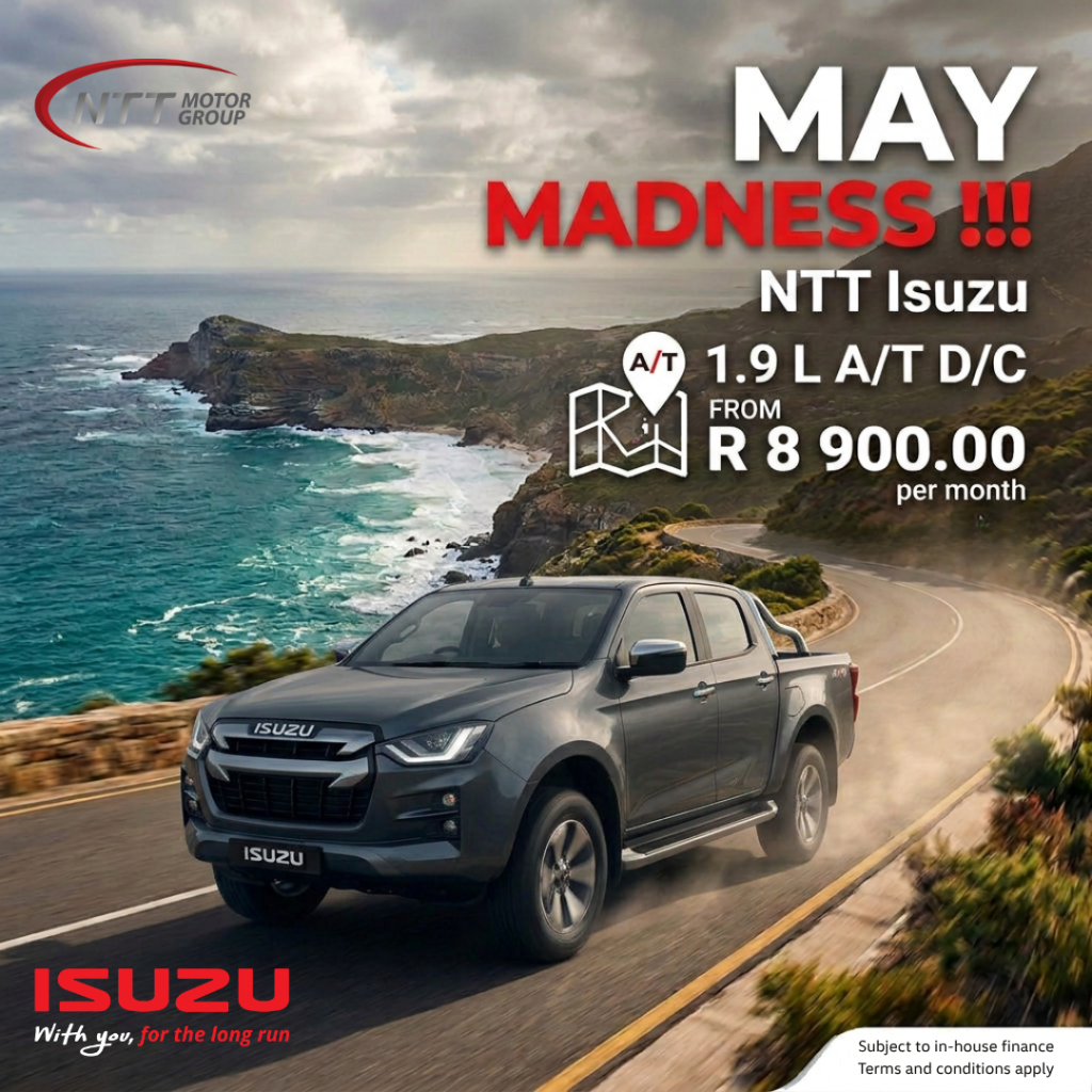 1.9 L A/T D/C - NTT Isuzu South Africa